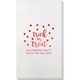 Confetti Dots Trick or Treat Bamboo Luxe Guest Towels Image 1 of 2